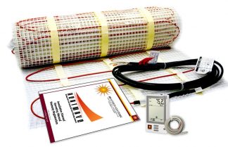 Heatwave Mat Floor Heating Kit w/ Thermostat